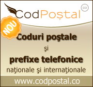 Coduri postale şi prefixe telefonice naţionale şi internaţionale